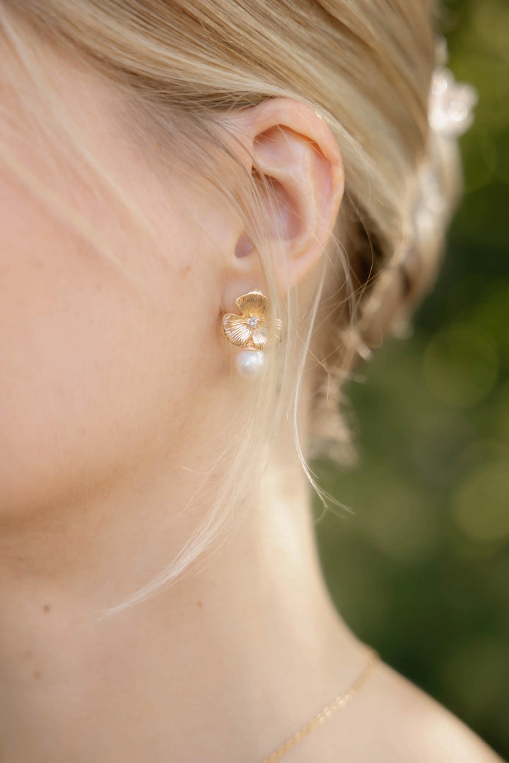 BOUCLES D'OREILLES MARIAGE À DEUX ATELIER LILAC