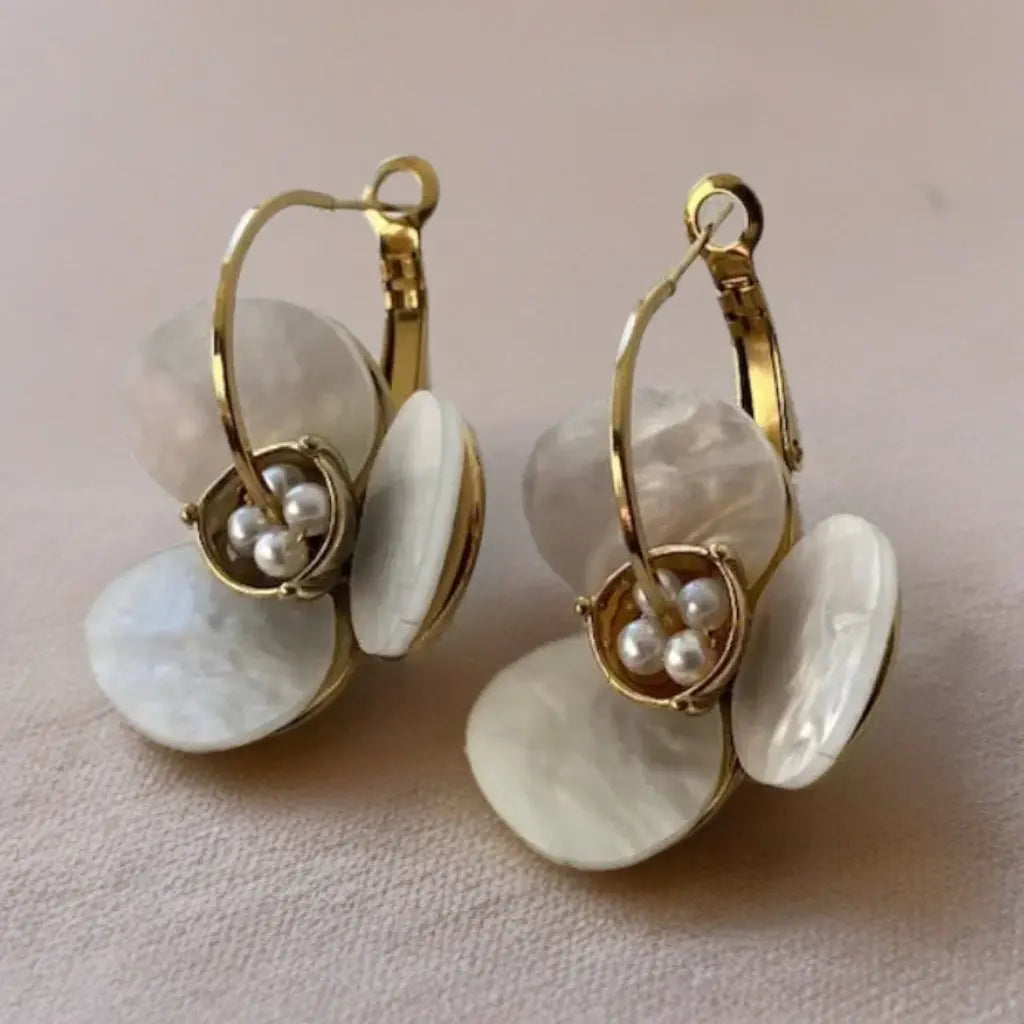 BOUCLES D'OREILLES MARIAGE APOLLINE somini