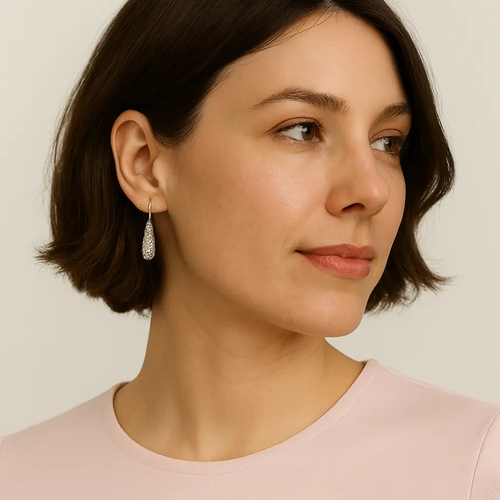 BOUCLES D'OREILLES MARIAGE CALISTA somini