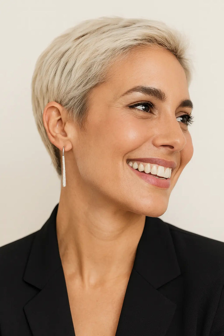 BOUCLES D'OREILLES MARIAGE CÉLINE somini