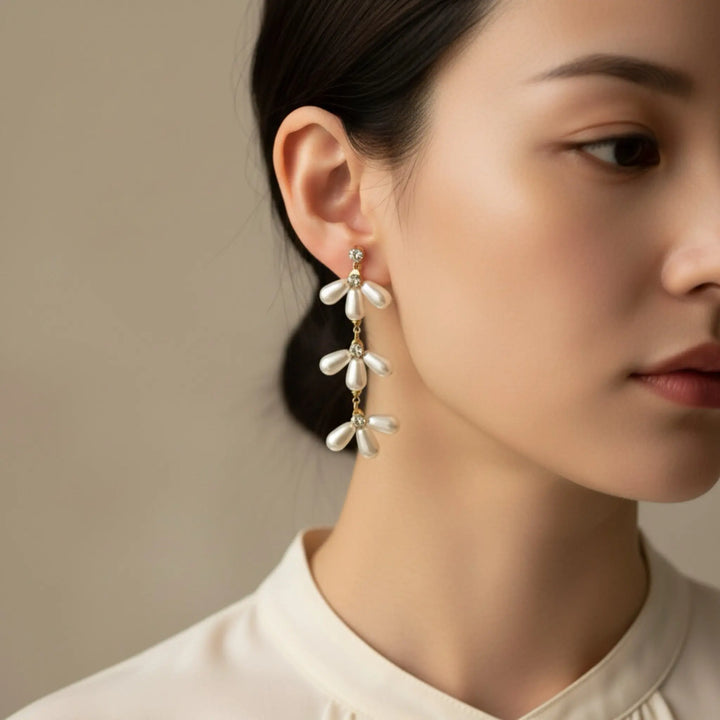 BOUCLES D'OREILLES MARIAGE CHLOÉ somini