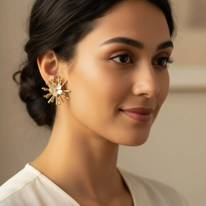 BOUCLES D'OREILLES MARIAGE EMMA somini