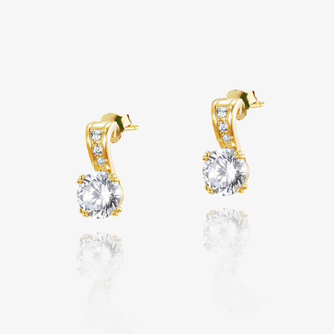 BOUCLES D’OREILLES MARIAGE HAMILTON – PUCE CRISTAUX & PERLE Ivory and co