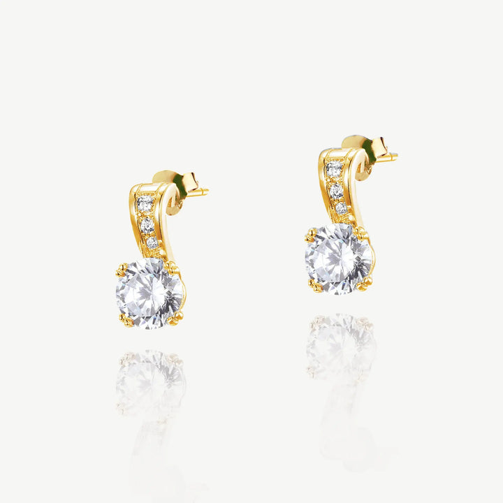 BOUCLES D’OREILLES MARIAGE HAMILTON – PUCE CRISTAUX & PERLE Ivory and co