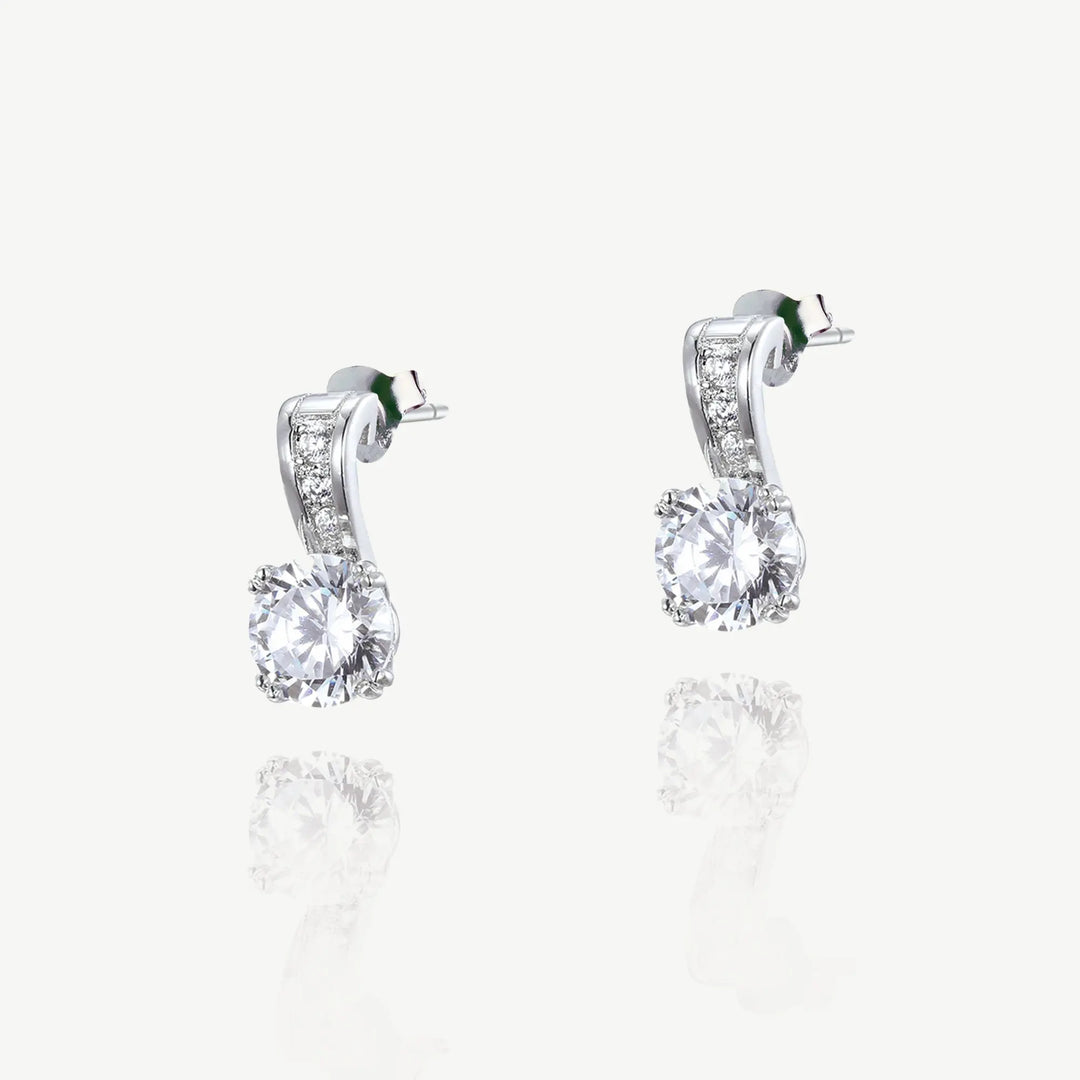 BOUCLES D’OREILLES MARIAGE HAMILTON – PUCE CRISTAUX & PERLE Ivory and co