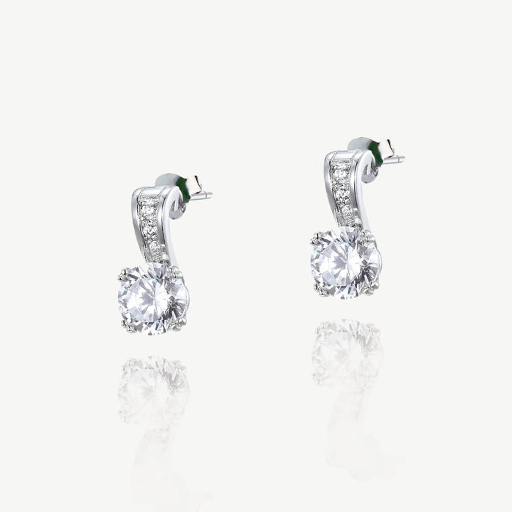 BOUCLES D’OREILLES MARIAGE HAMILTON – PUCE CRISTAUX & PERLE Ivory and co