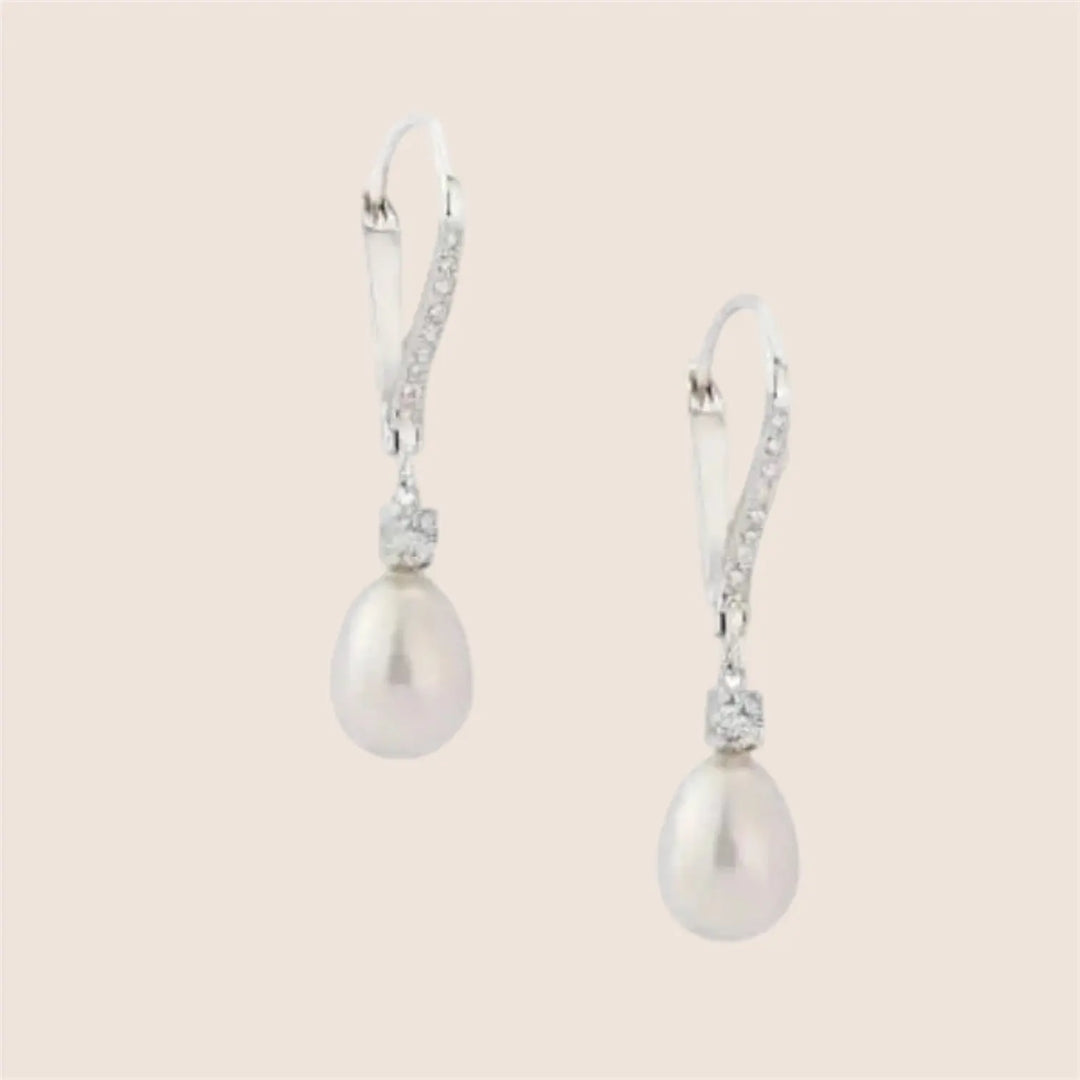 BOUCLES D'OREILLES MARIAGE HÉRITAGE Athena bridal jewellery