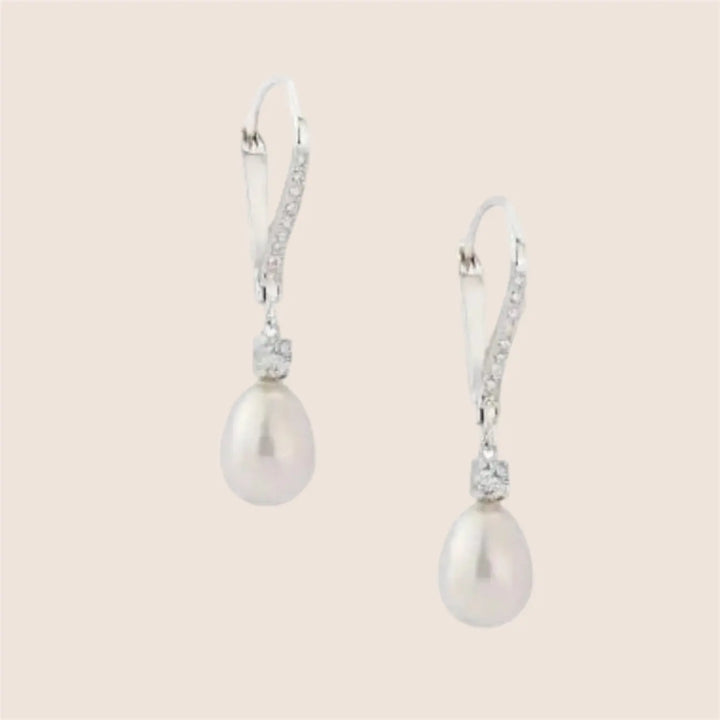 BOUCLES D'OREILLES MARIAGE HÉRITAGE Athena bridal jewellery