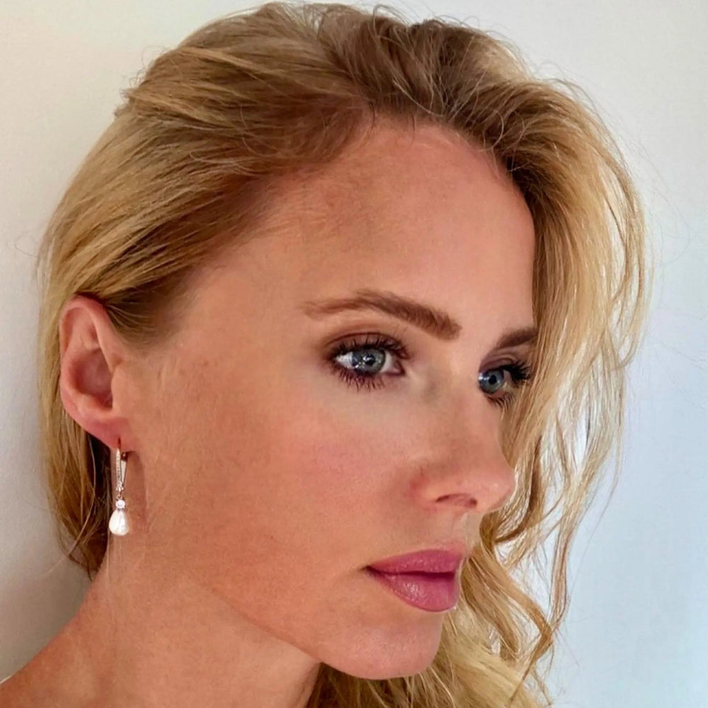 BOUCLES D'OREILLES MARIAGE HÉRITAGE Athena bridal jewellery