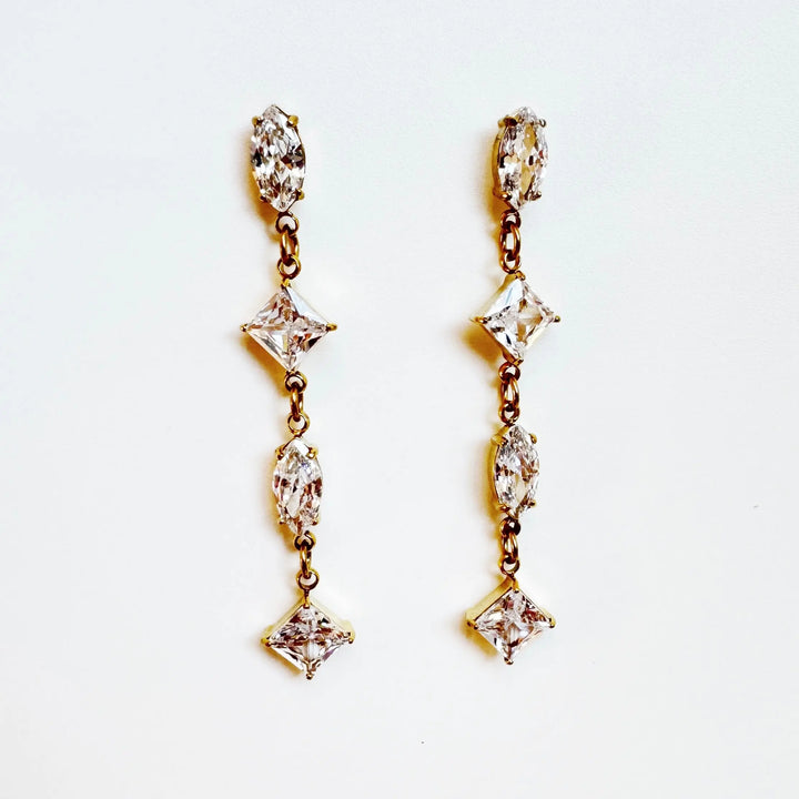 BOUCLES D'OREILLES MARIAGE LOLA somini