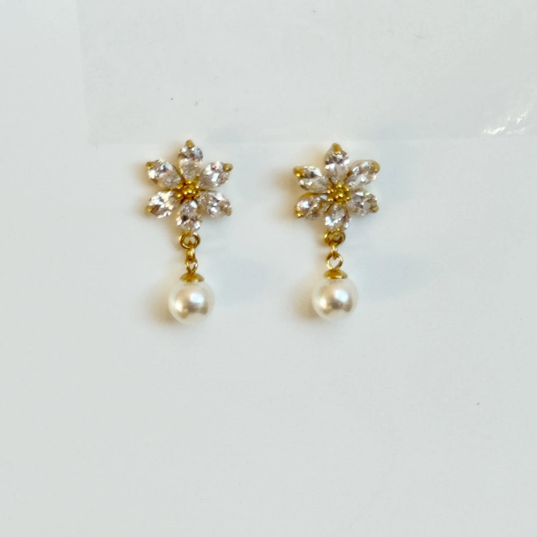 BOUCLES D'OREILLES MARIAGE MILA somini