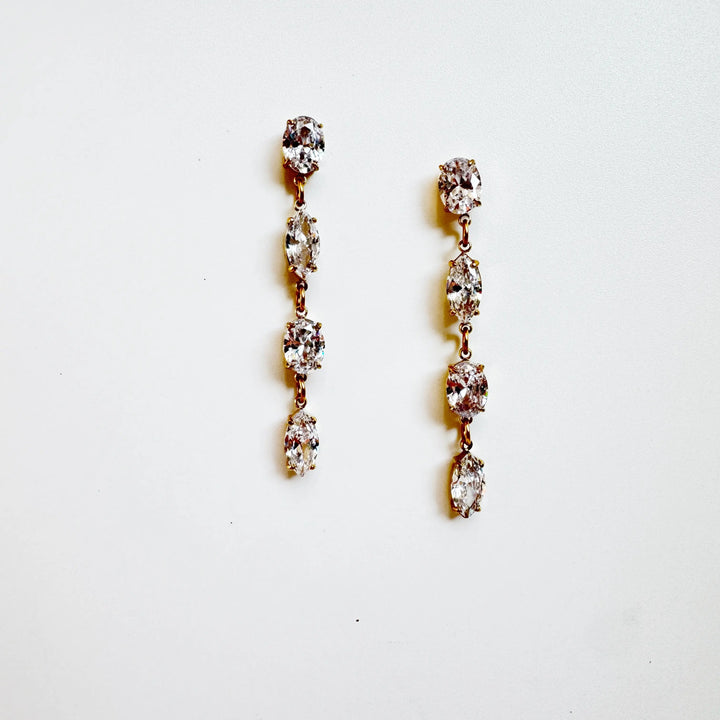 BOUCLES D'OREILLES MARIAGE MONICA somini