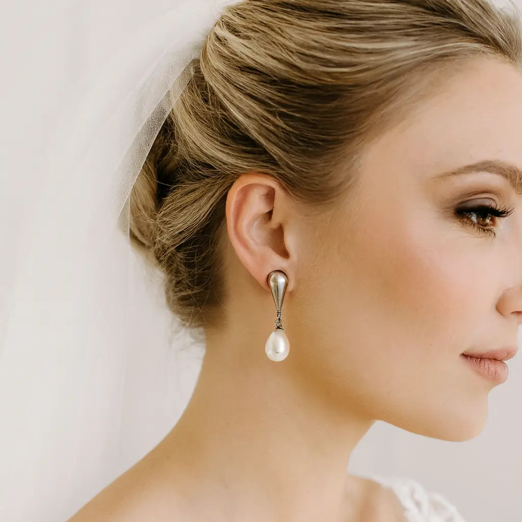 BOUCLES D'OREILLES MARIAGE SOPHIE somini