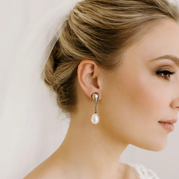 BOUCLES D'OREILLES MARIAGE SOPHIE somini