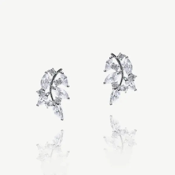 BOUCLES D’OREILLES PENDANTES STRASS NUIT ÉTOILÉE (Copie) Ivory and co
