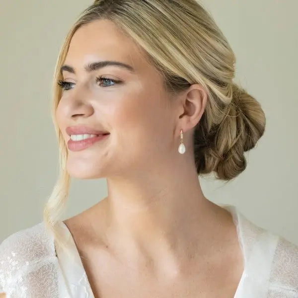 BOUCLES D’OREILLES SALFORD – PERLES & CRISTAUX Ivory and co
