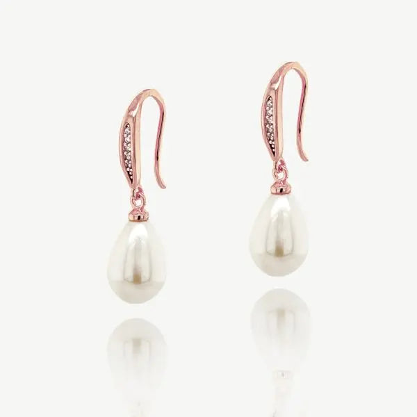 BOUCLES D’OREILLES SALFORD – PERLES & CRISTAUX Ivory and co