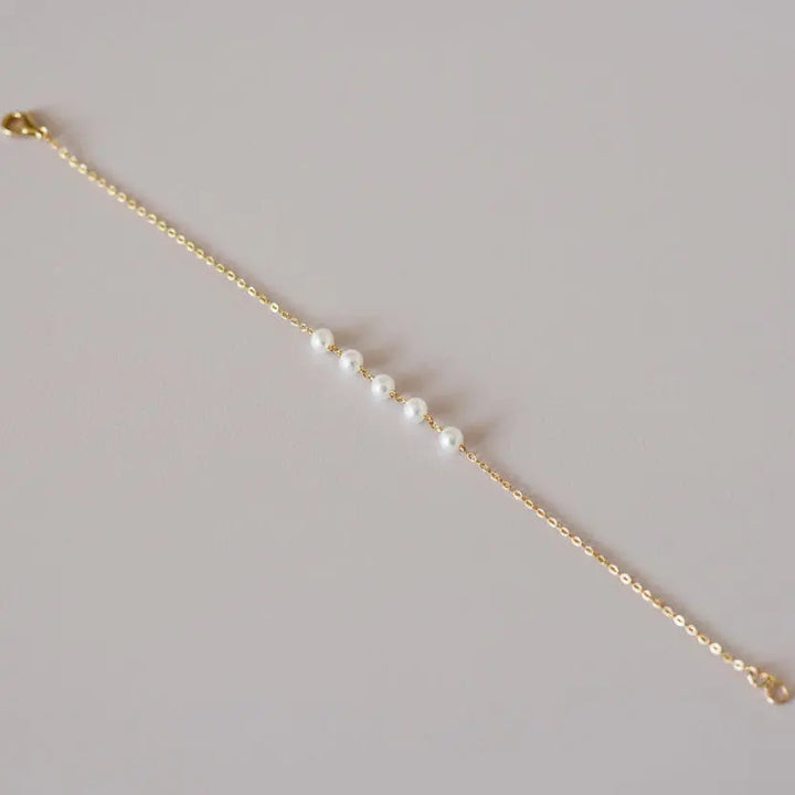 BRACELET 5x4 — PERLES FINES Hortense