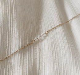 Bracelet de mariée Émilie – perles de cristal