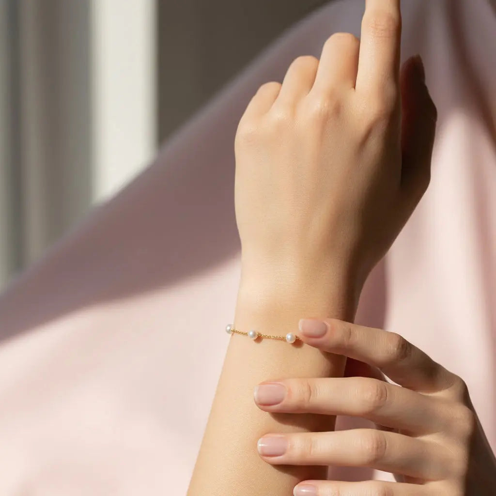 BRACELET SÉVERINE — PERLES & FINESSE Hortense