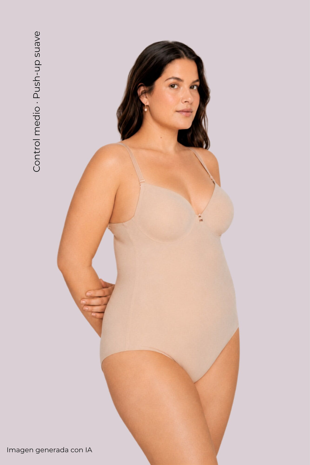 Body dos nu invisible 38030 – push-up, nude IVETTE BRIDAL