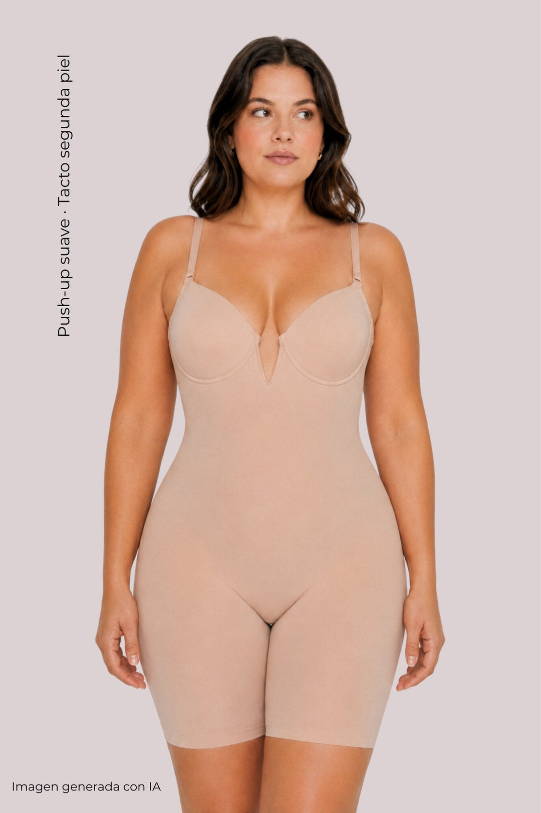 Body gainant dos nu et panty 36642 – maintien fort IVETTE BRIDAL