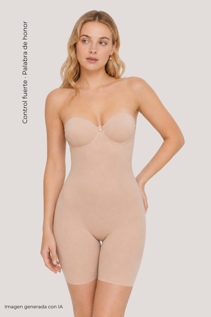 Body panty sans bretelles 36842 – ultra gainant IVETTE BRIDAL