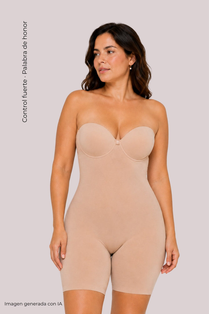 Body panty sans bretelles 36842 – ultra gainant IVETTE BRIDAL