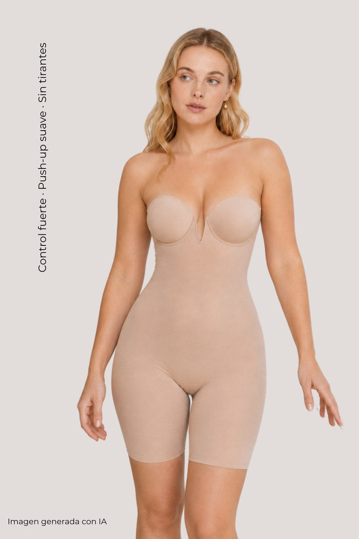 Body panty sans bretelles 36942 – maintien fort IVETTE BRIDAL