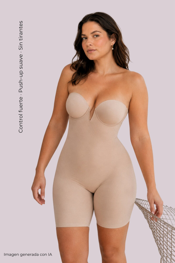 Body panty sans bretelles 36942 – maintien fort IVETTE BRIDAL