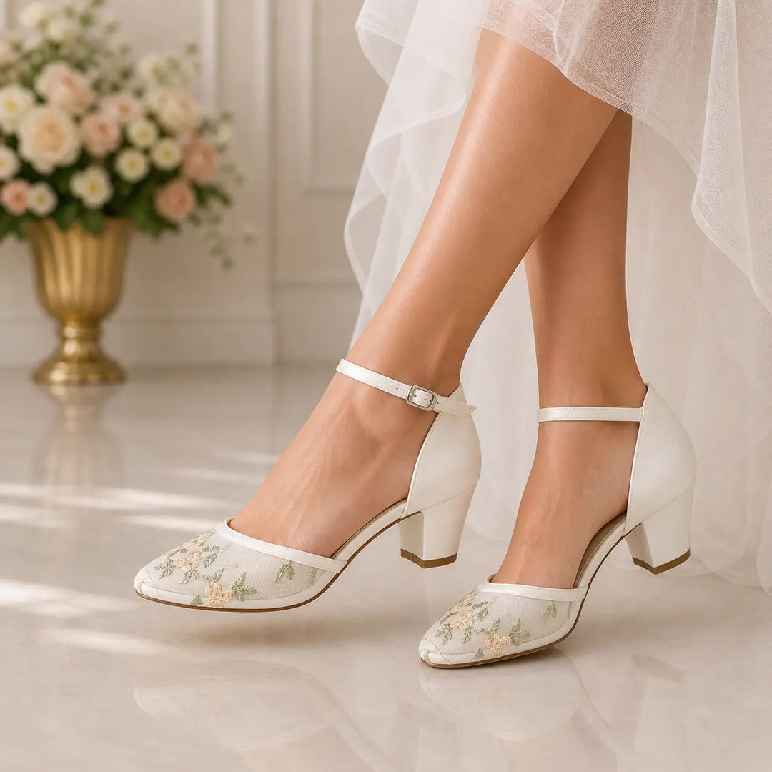 CHAUSSURES MARIÉE BOHÈME NATURA WHITE LADY