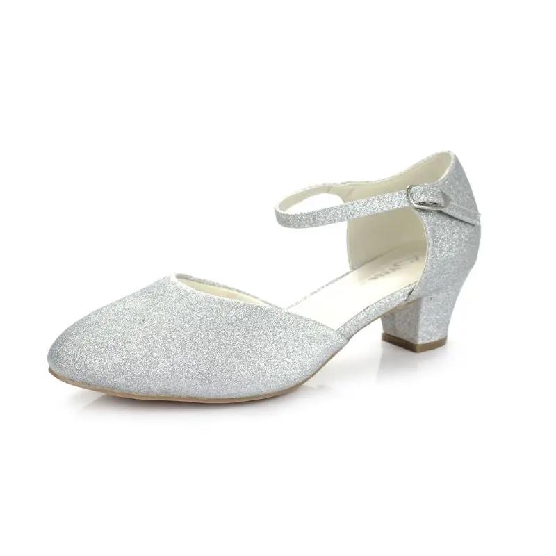 CHAUSSURES MILADY – ESCARPINS À PAILLETTES ARGENTÉES POUR PIEDS LARGES WHITE LADY
