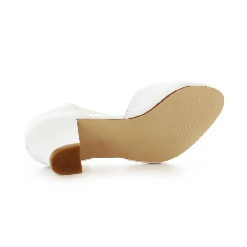 CHAUSSURES MILADY– ESCARPINS EN CUIR BLANC CASSÉ PIEDS LARGES WHITE LADY