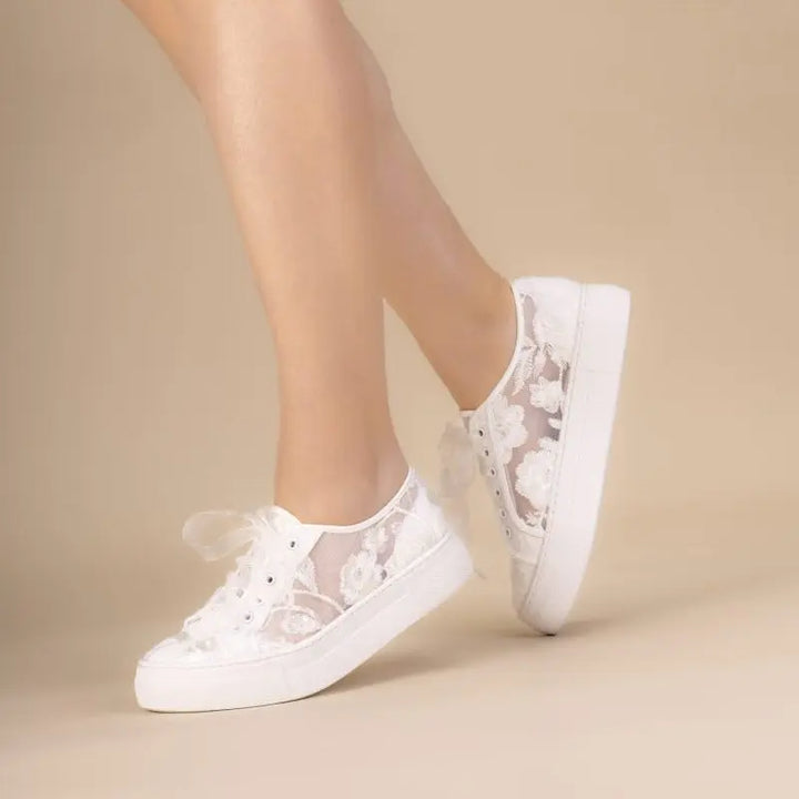 CODIE – BASKETS DE MARIÉE EN DENTELLE FLORALE THE PERFECT BRIDAL COMPANY