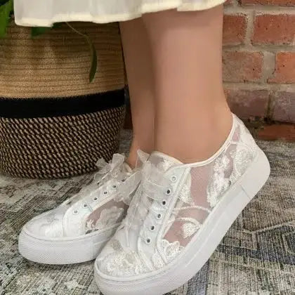 CODIE – BASKETS DE MARIÉE EN DENTELLE FLORALE THE PERFECT BRIDAL COMPANY