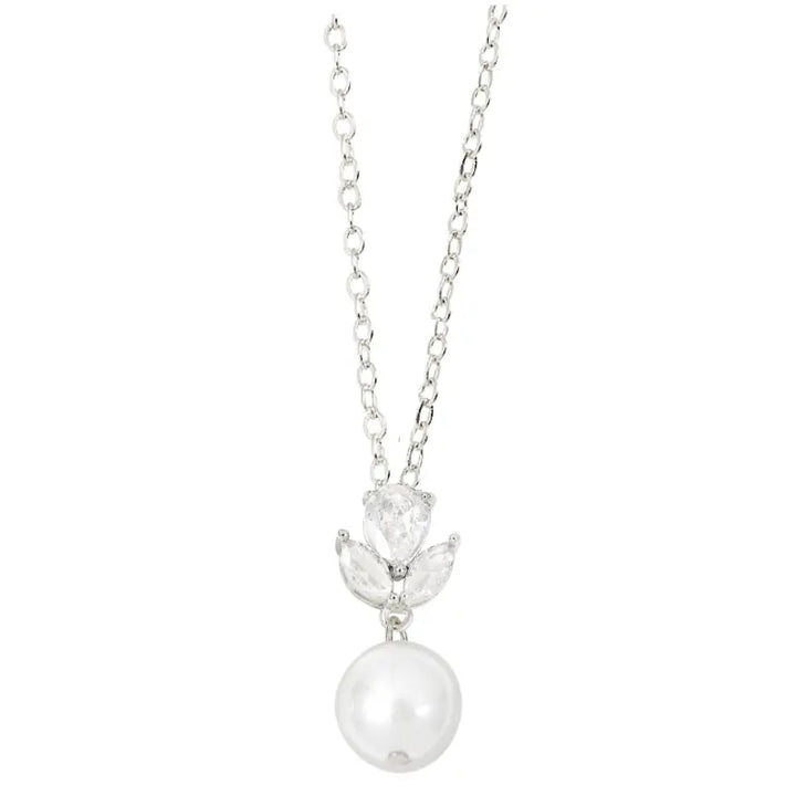 COLLECTION CZ - ENSEMBLE DE COLLIERS VINTAGE SCINTILLANTS - ARGENT CZNK253 Athena Bridal Jewellery