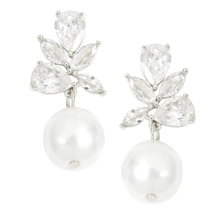 COLLECTION CZ - ENSEMBLE DE COLLIERS VINTAGE SCINTILLANTS - ARGENT CZNK253 Athena Bridal Jewellery