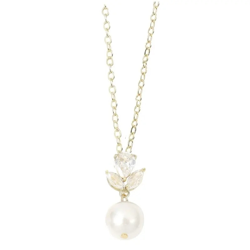 COLLECTION CZ - ENSEMBLE DE COLLIERS VINTAGE SCINTILLANTS - OR CZNK253 Athena Bridal Jewellery