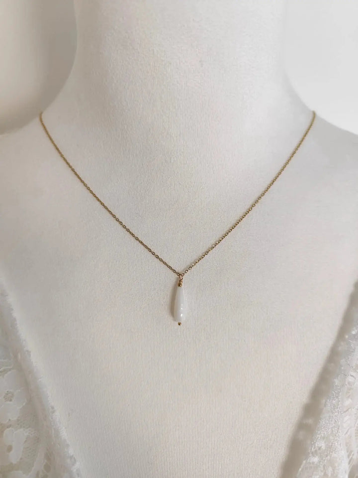 COLLIER GOUTTE DE NACRE — JOSÉPHINE Petite Léonie