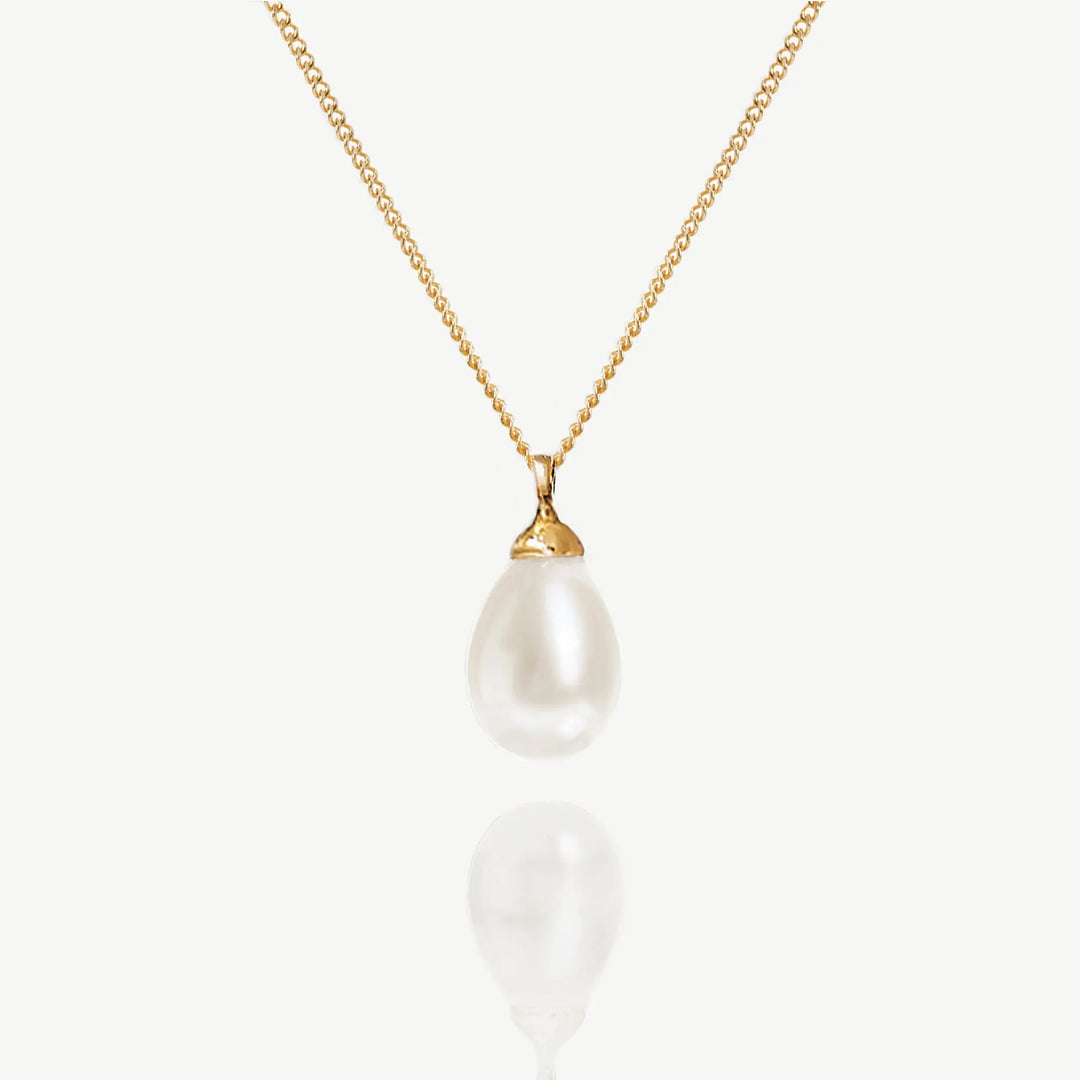 COLLIER PENDENTIF MARIAGE WESTBURY – PERLE IVOIRE Ivory and co