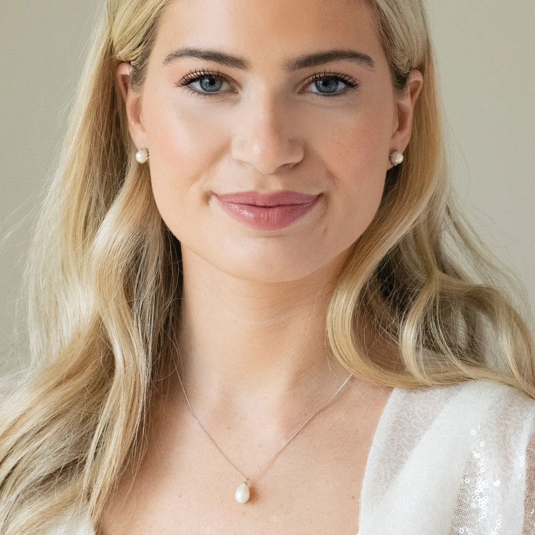 COLLIER PENDENTIF MARIAGE WESTBURY – PERLE IVOIRE Ivory and co