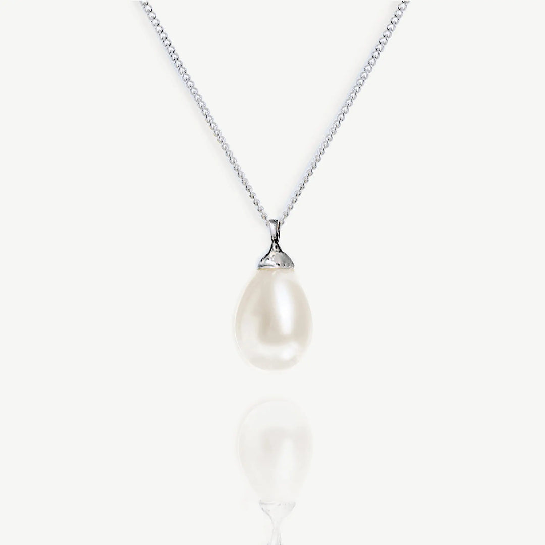 COLLIER PENDENTIF MARIAGE WESTBURY – PERLE IVOIRE Ivory and co