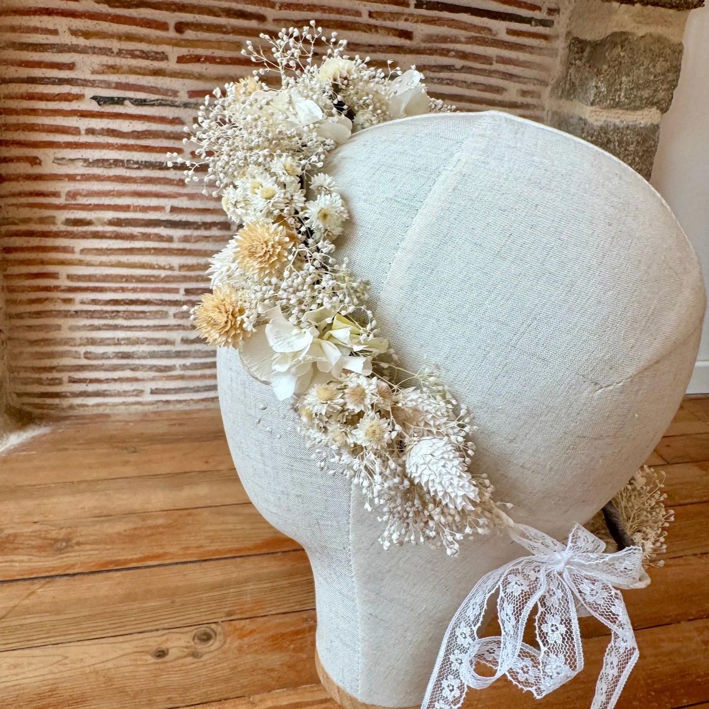 COURONNE MARIÉE FLEURS MURMURE Céline