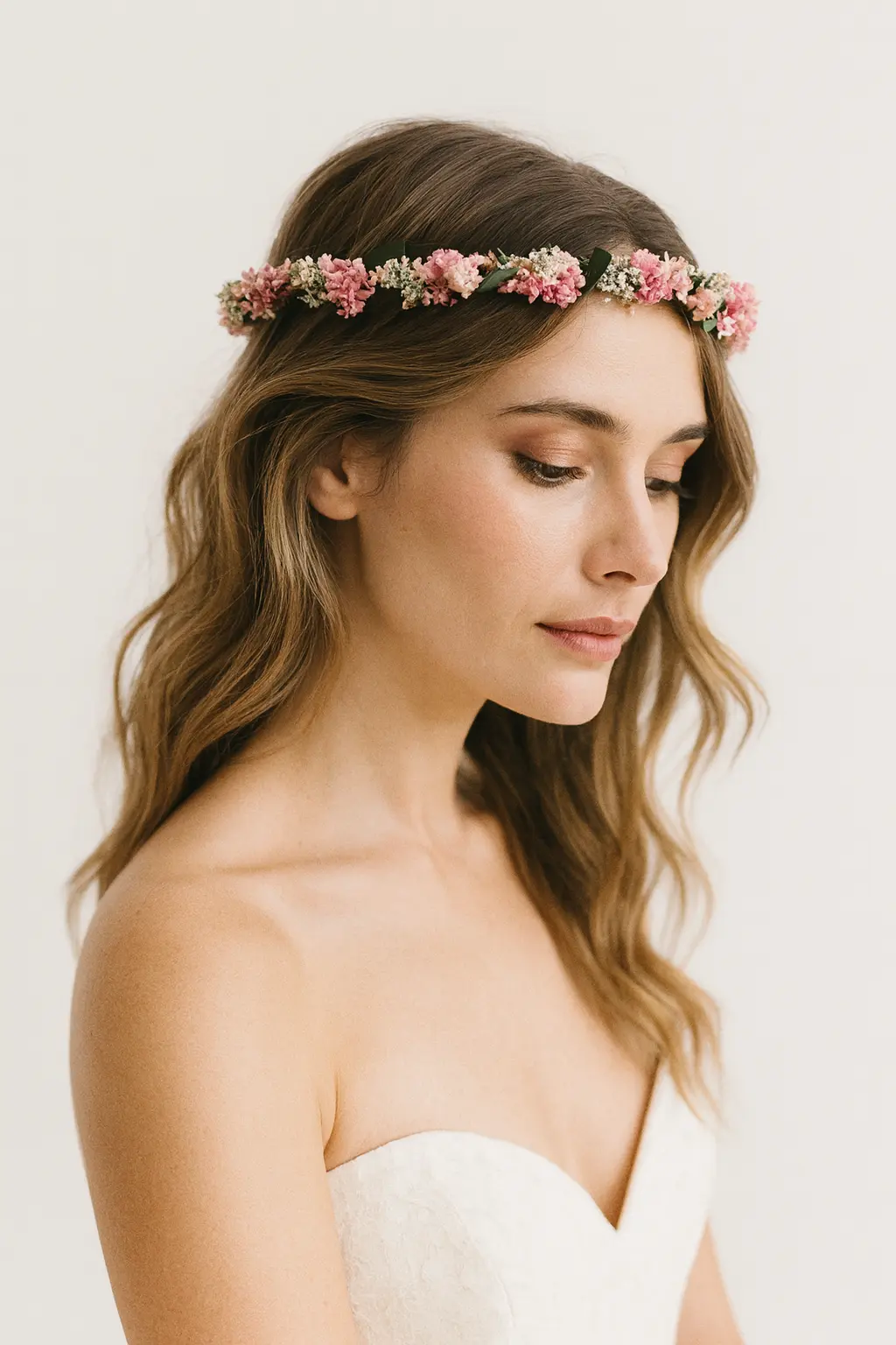 COURONNE MARIÉE FLEURS - PASSIONNÉMENT Laura H