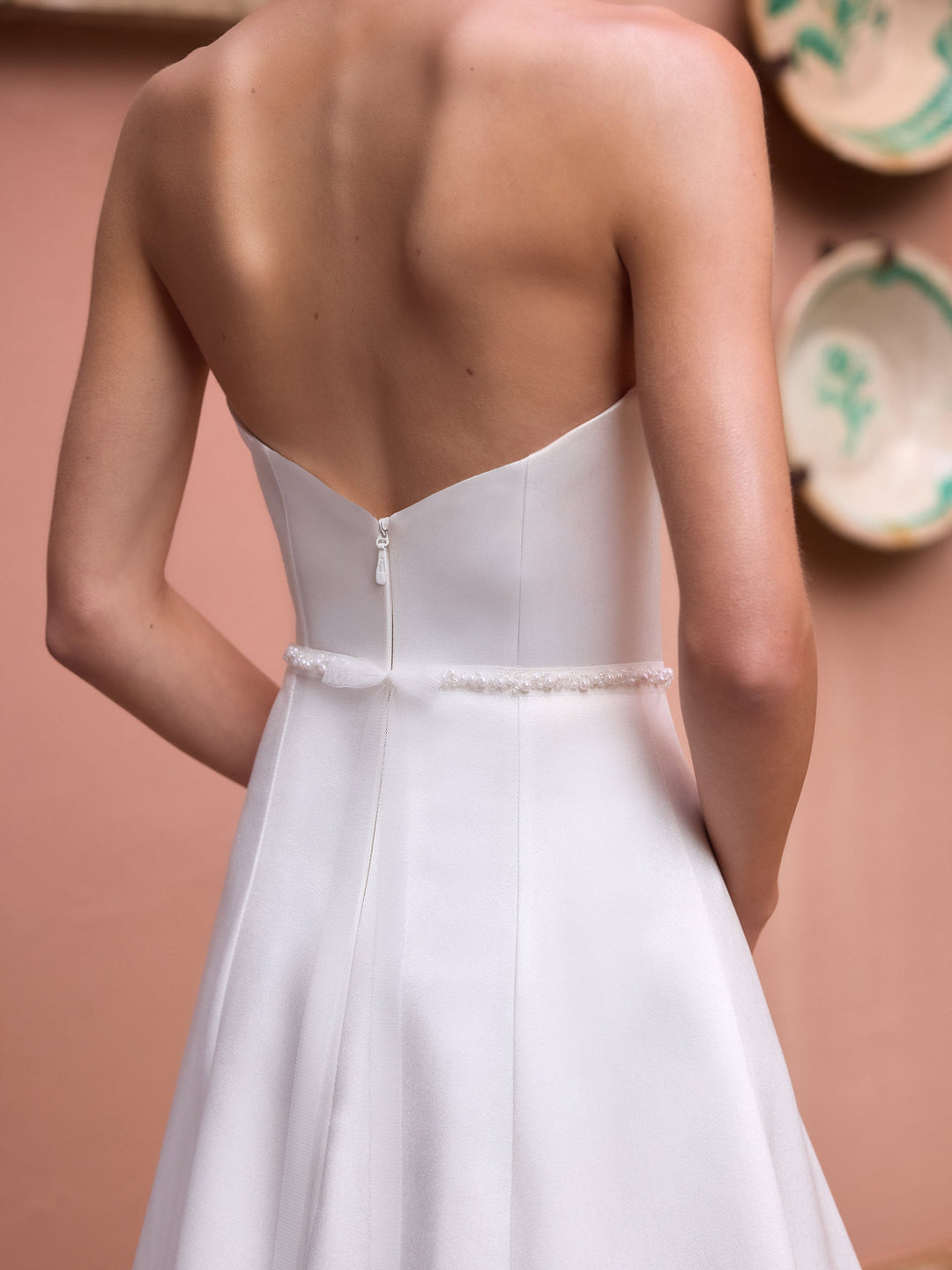 Ceinture de mariée PA207 détail des perles