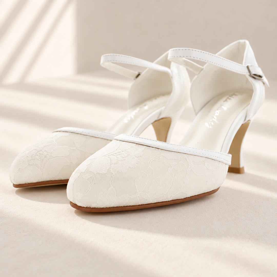 White Lady lovely-800 — paire — fond crème Mas Accessoires