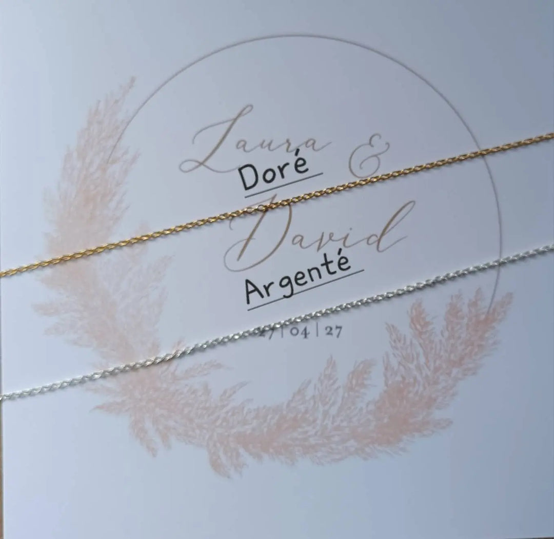 Collier De Dos Fin Pour La Mariée Avec Cristal Perlée-Bijoux: Argenté / Collier De Dos + Bra L'atelier du 6