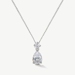 Collier pendentif de mariée Imperial – goutte de zircon