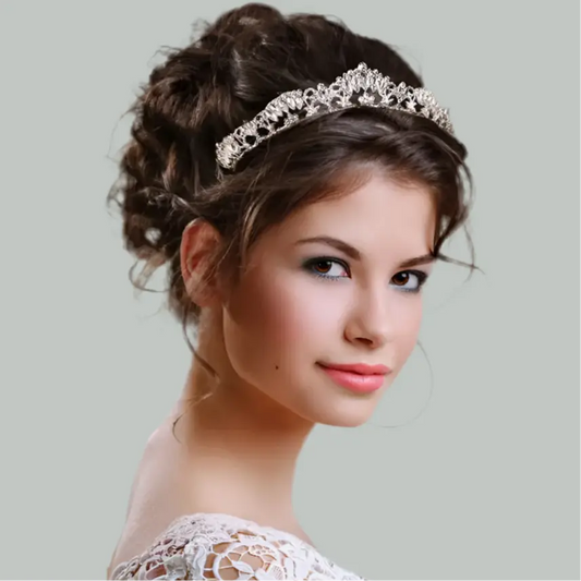 DIADÈME MARIÉE DIVA Athena Bridal jewellery