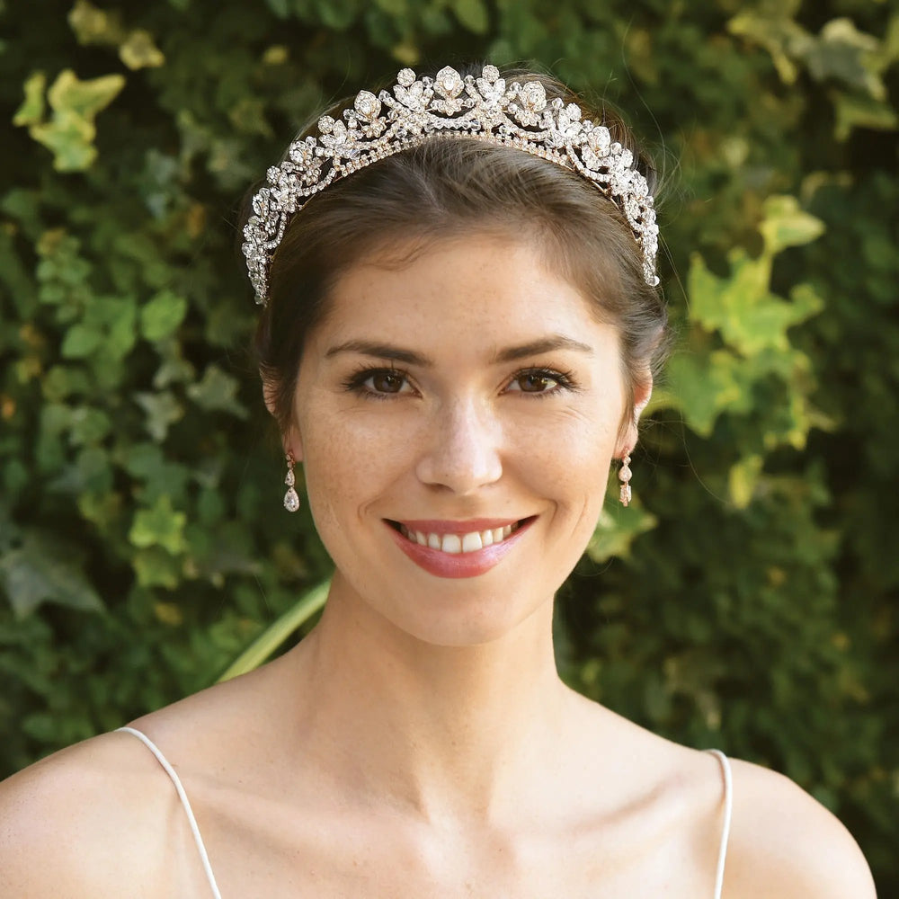 DIADÈME ALEXANDRA – CRISTAUX AUTRICHIENS Ivory and co